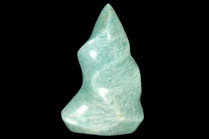 Polished Amazonite Flame - Madagascar #181905